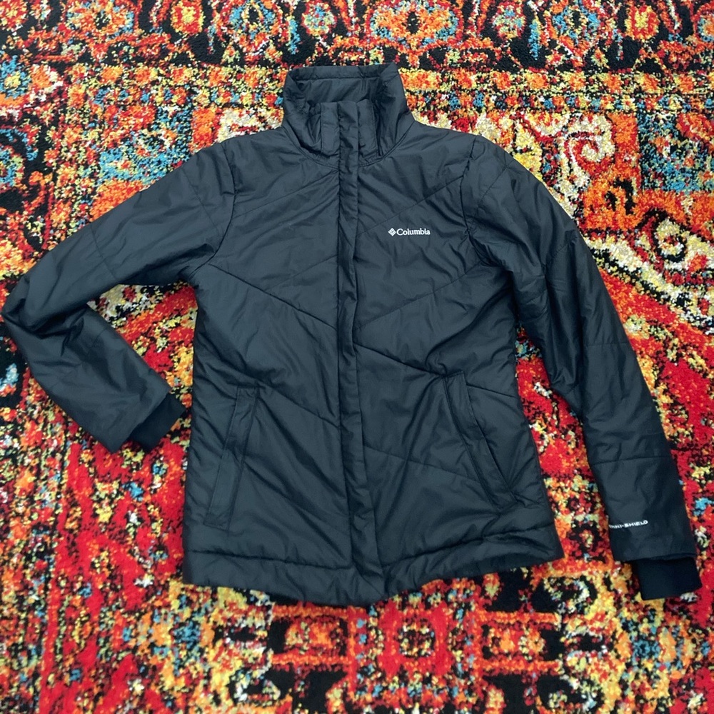 Columbia Black Jacket with OmniShield